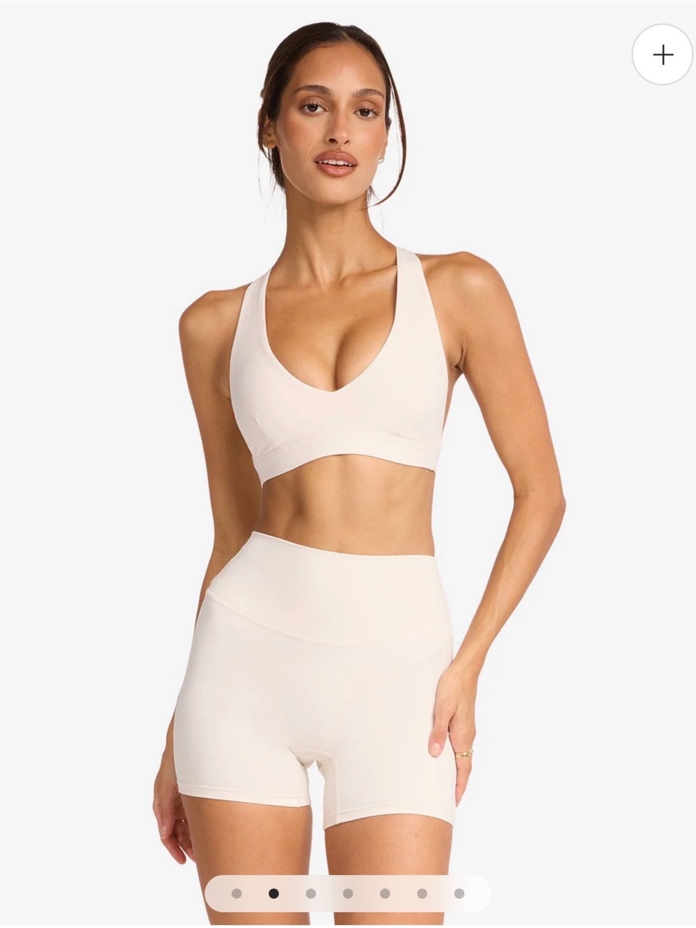 CSB Freedom Selena Crop in Vanilla Size Medium